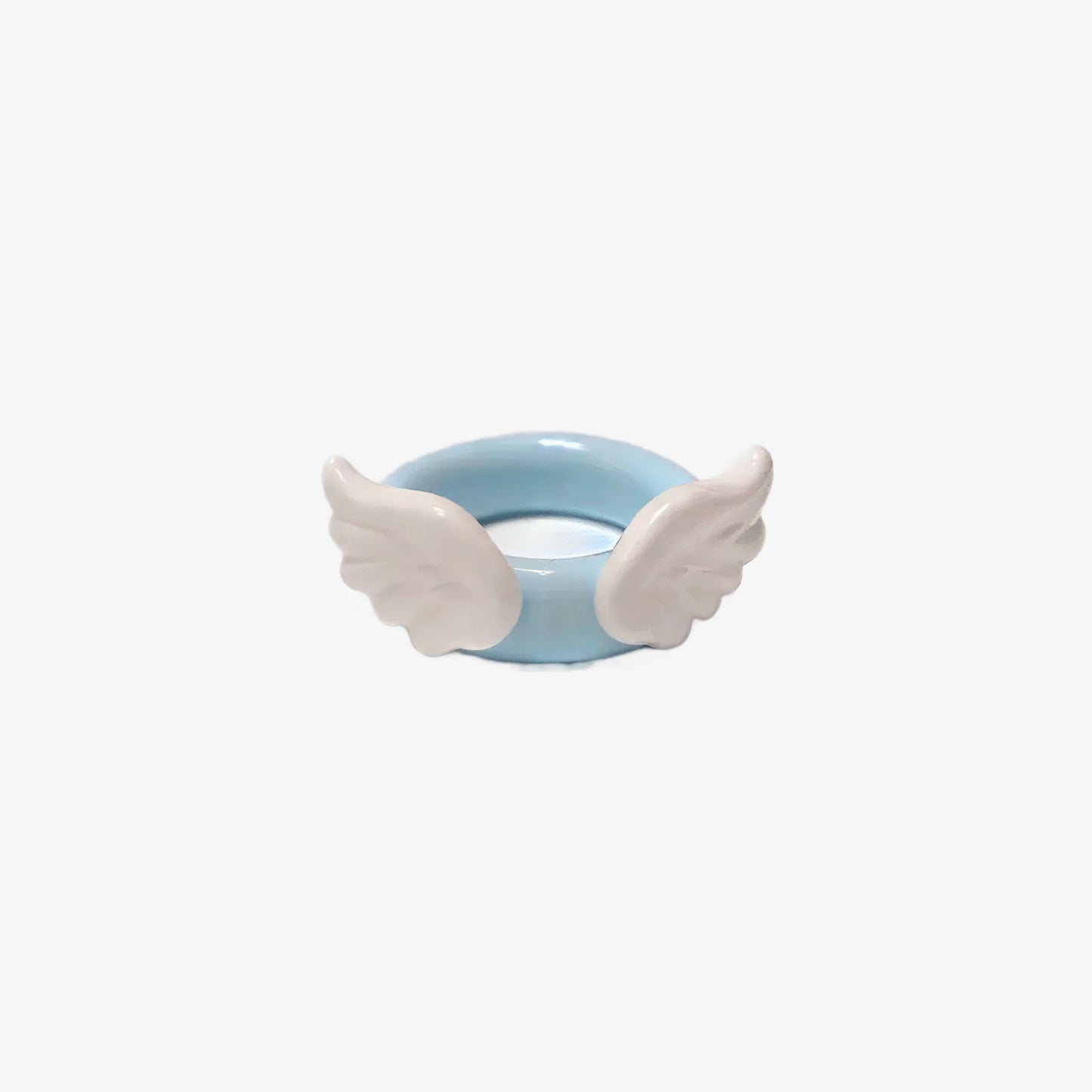 Angel Wing Band Rings