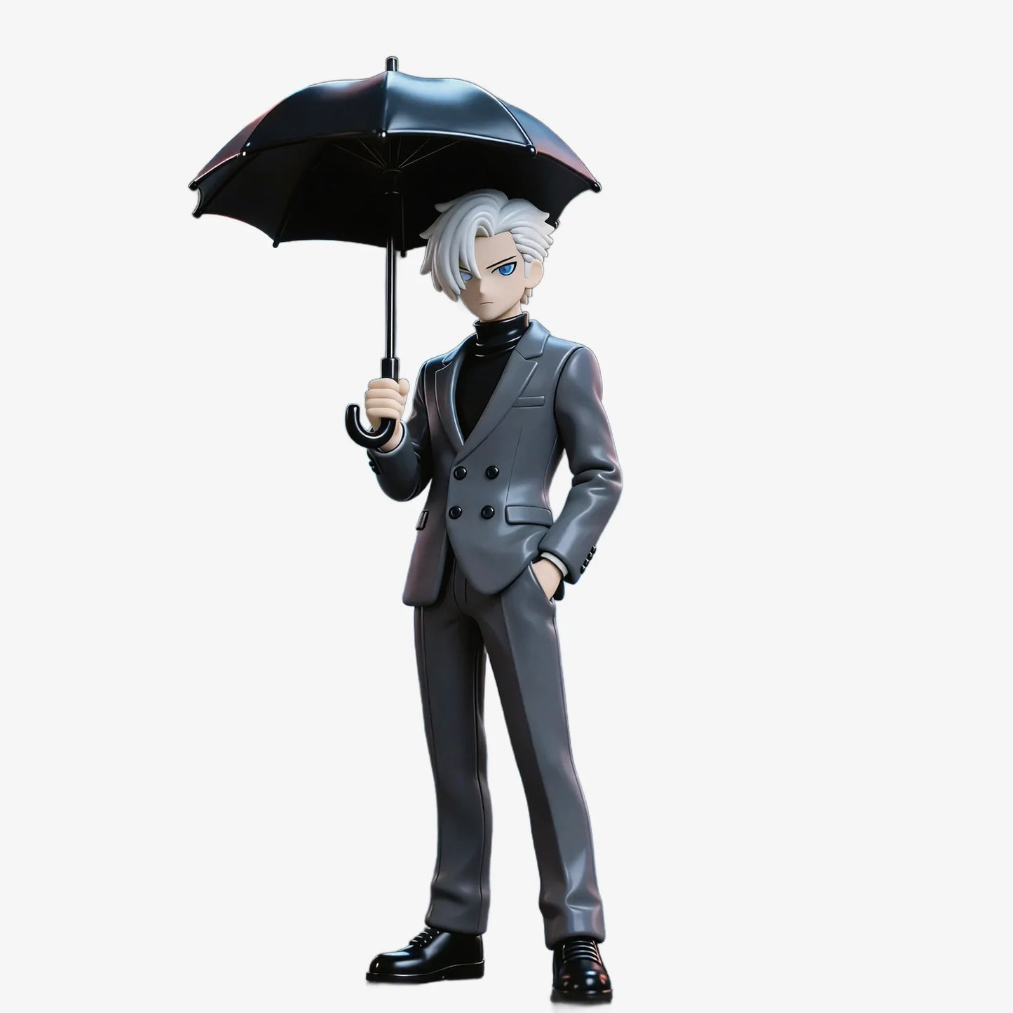 Suit & Umbrella Character Figurines