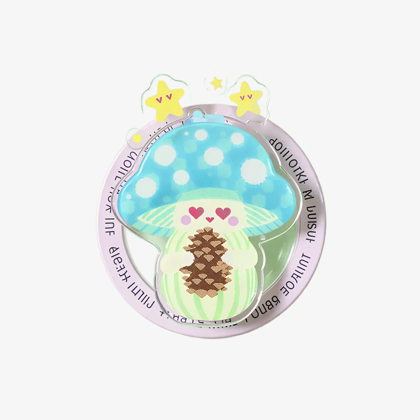 Cute Mushroom Shape Phone Grip Stand