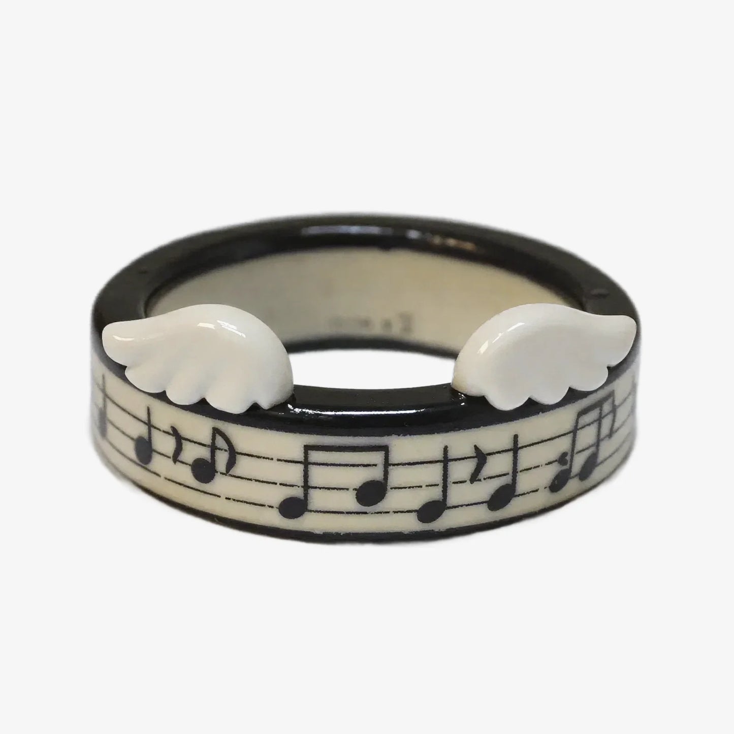 Music Note Wing Rings