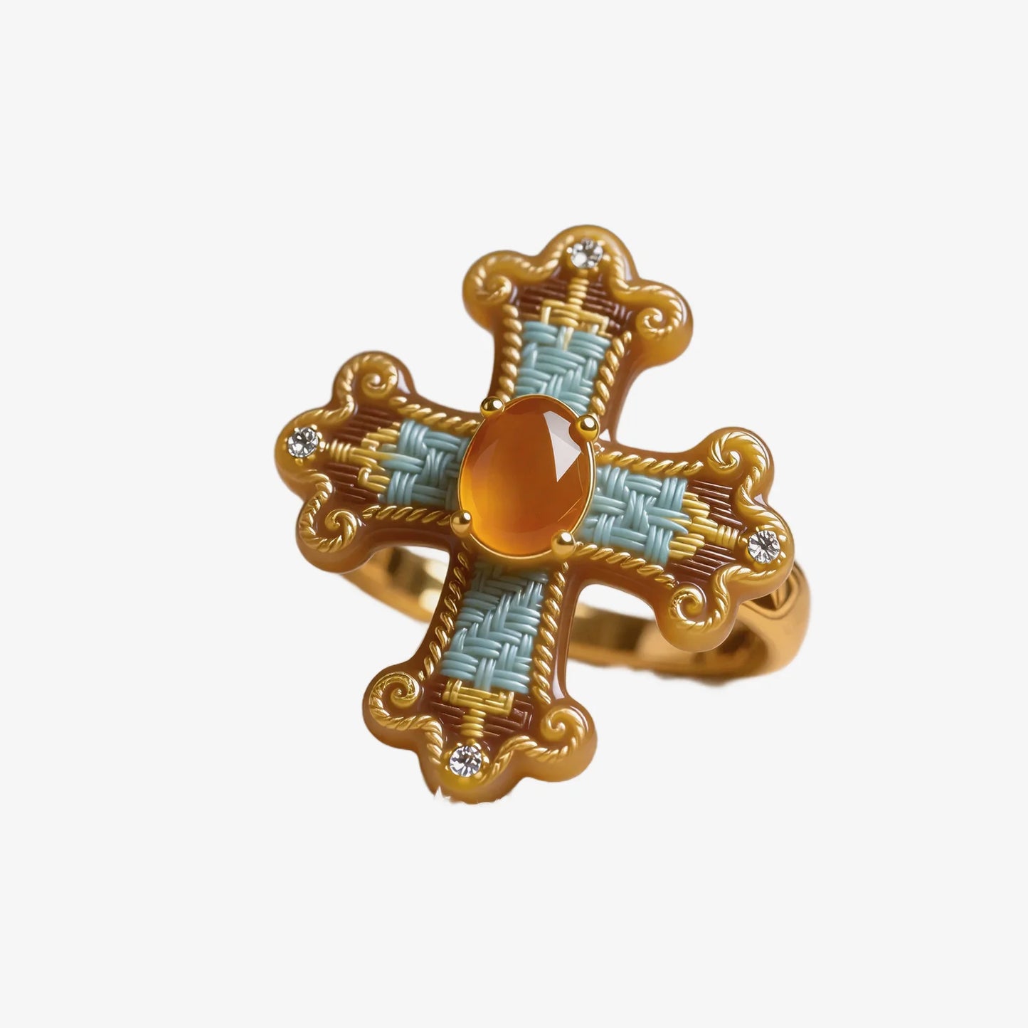 Gorgeous Cross Ring