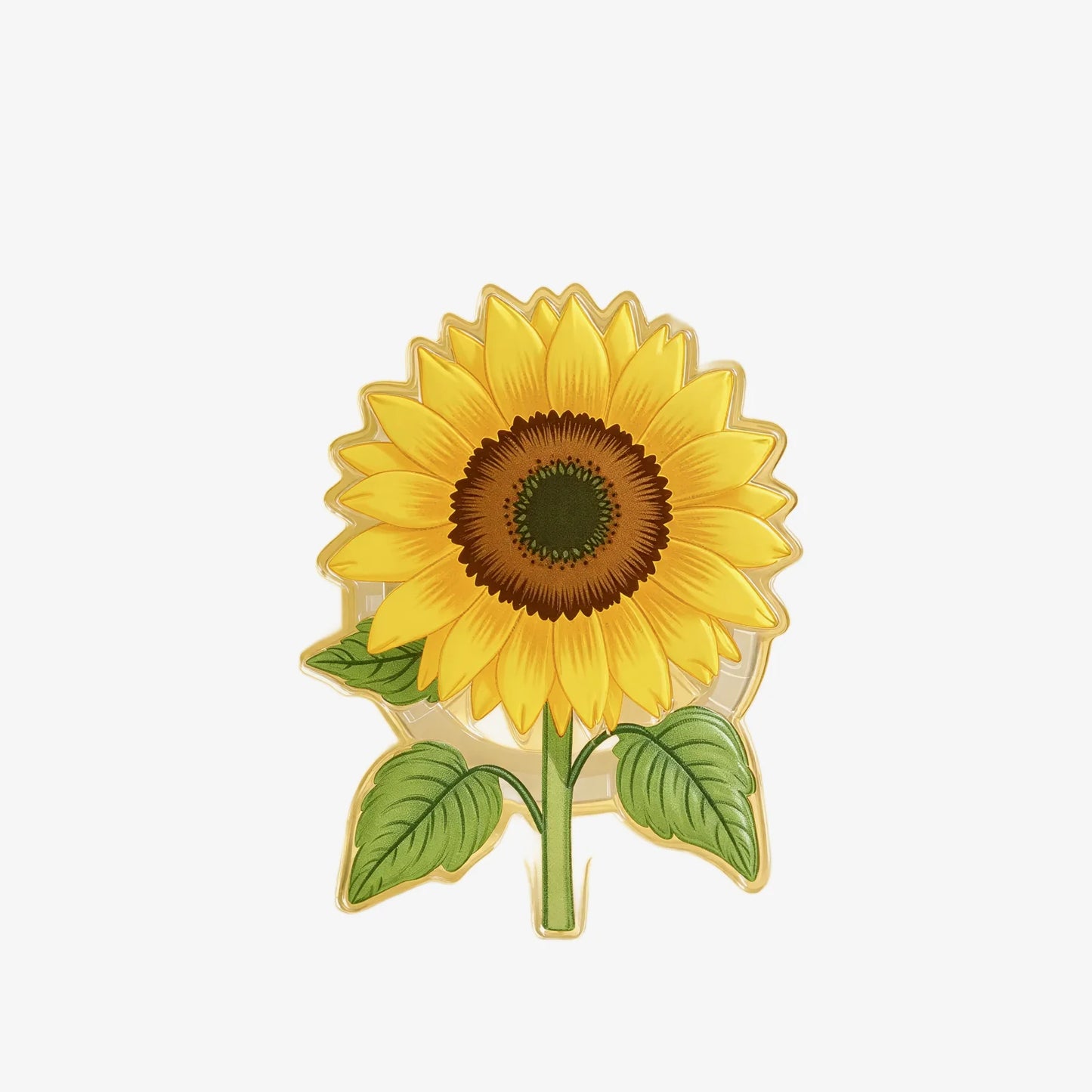Sunflower Vitality Phone Grip Stand