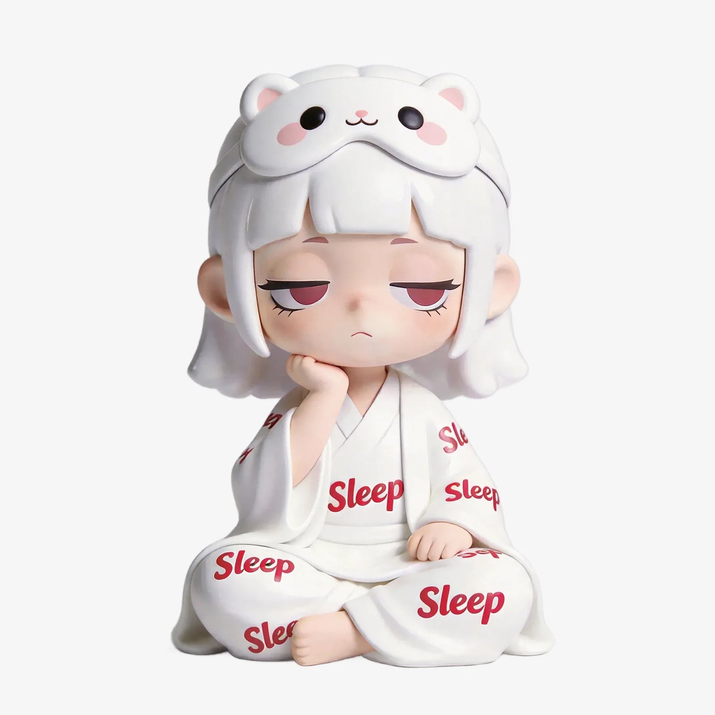 Cute Sleeping Face Figurines
