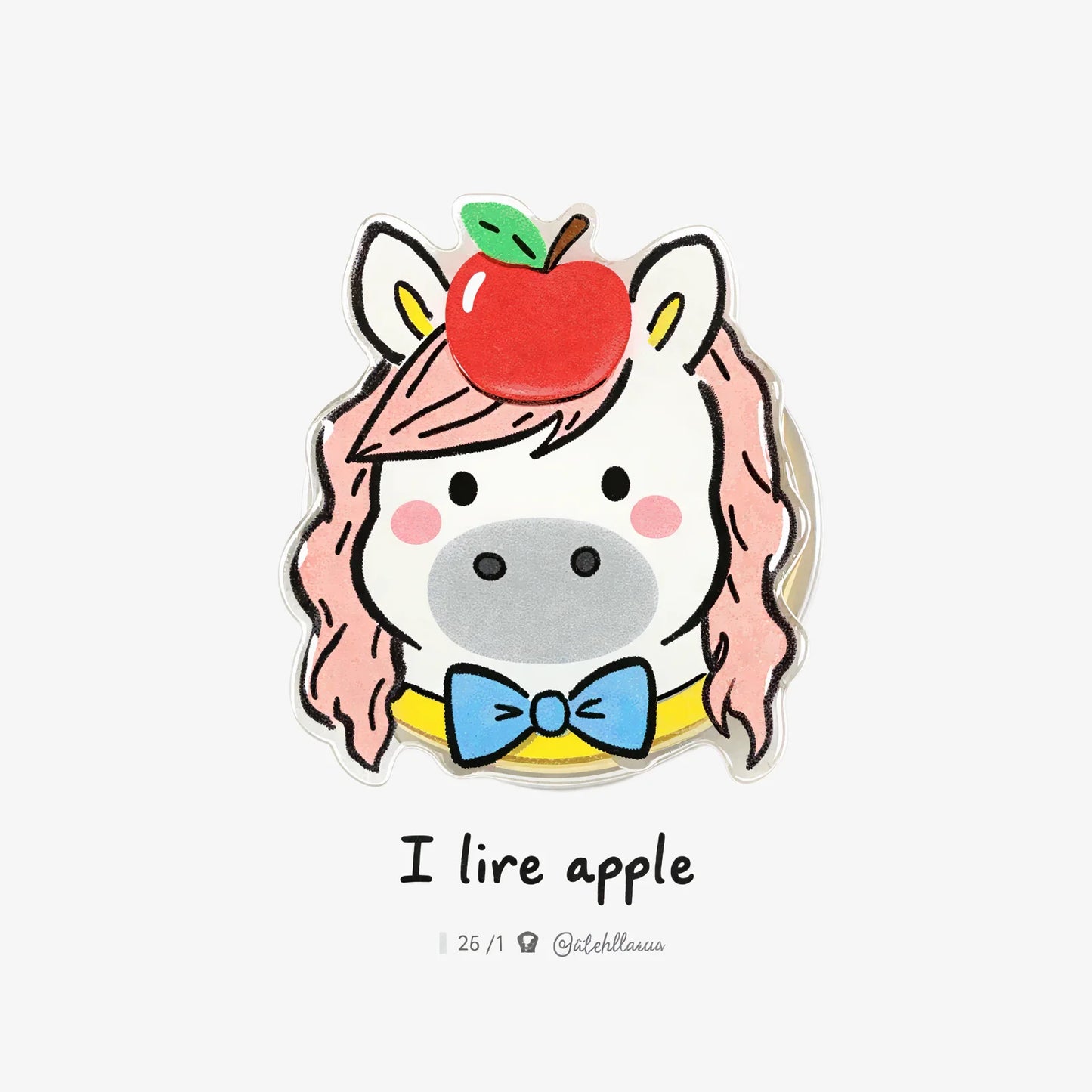 Apple Cute Horse Phone Grip Stand