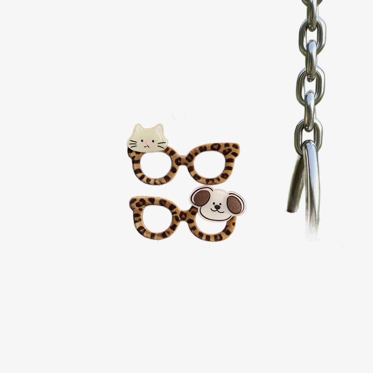 Cute Pet Leopard Hair Clip
