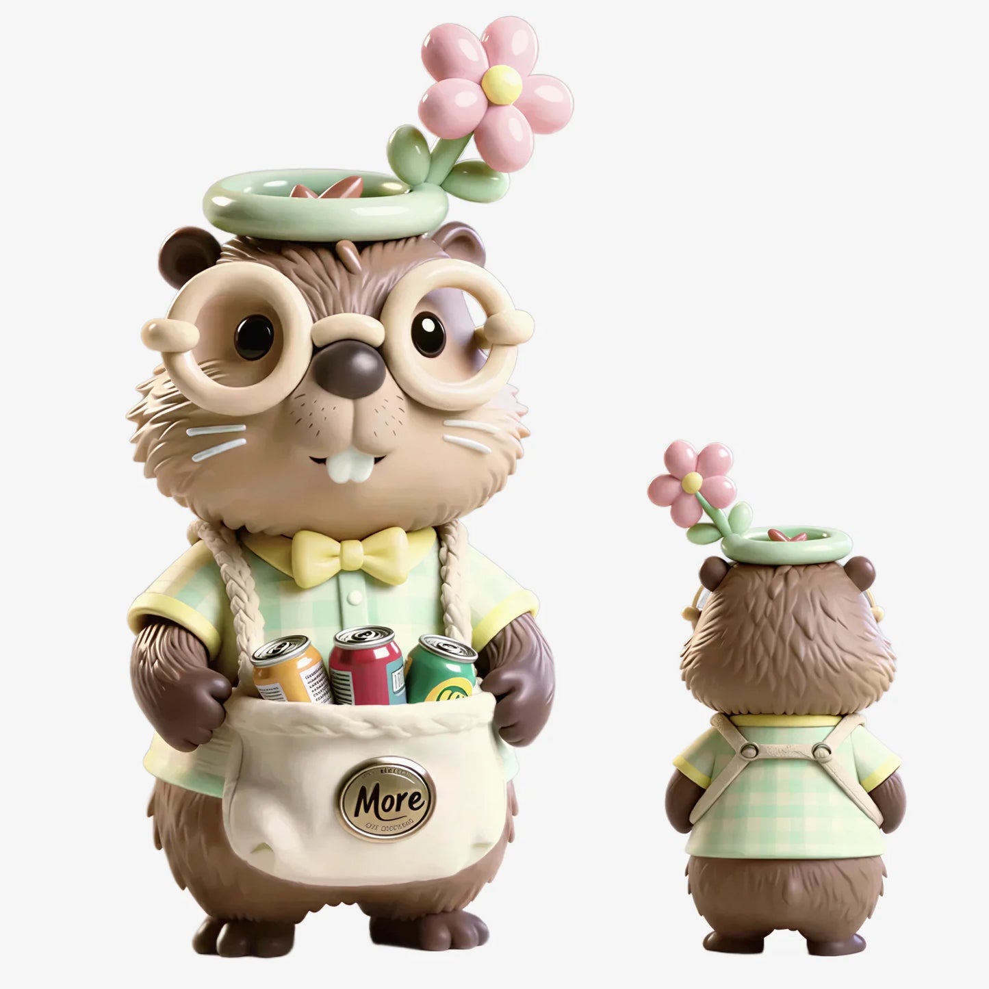 Cute Flower Beast Figurine