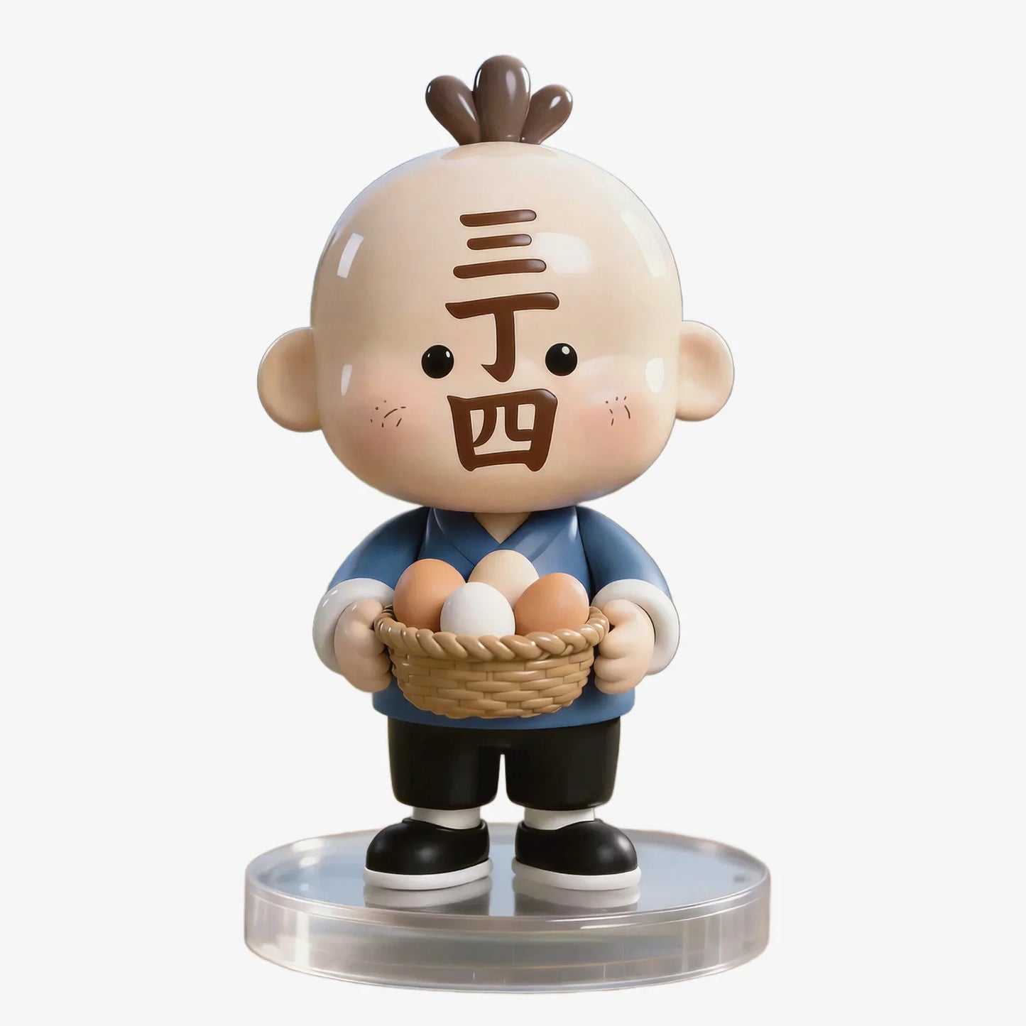 Cute Egg Baby Figurine
