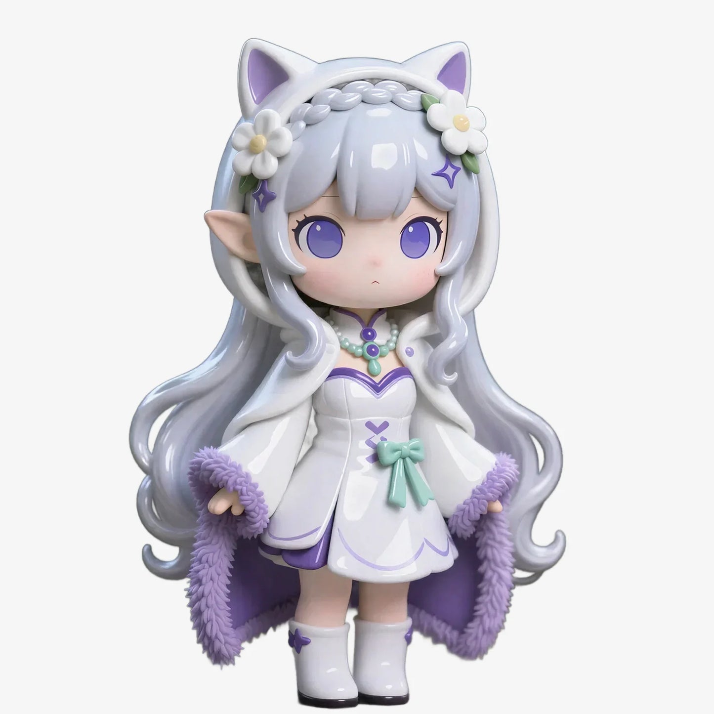 Elf Flower Girl Figurine