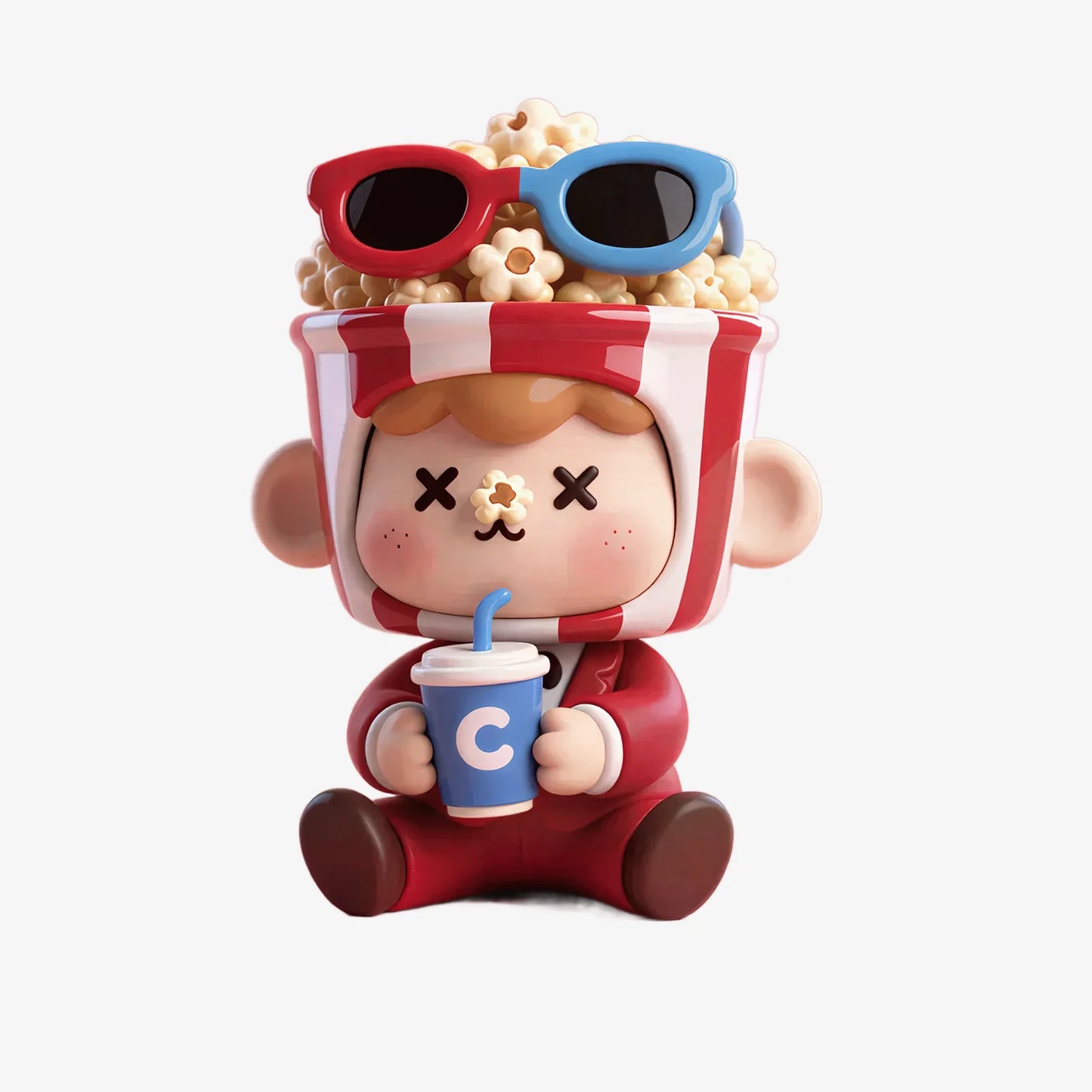 Popcorn Art Toy Figurine