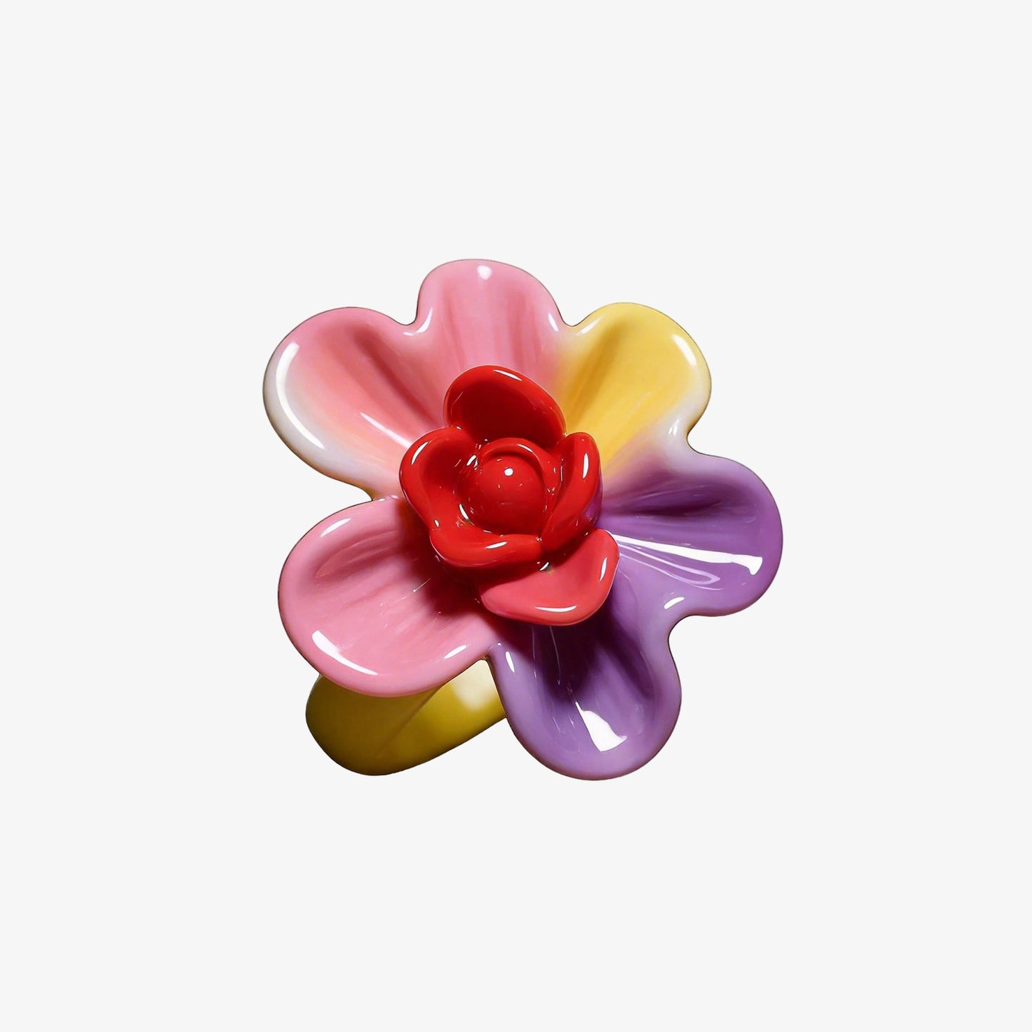 Colorful Flower Ring