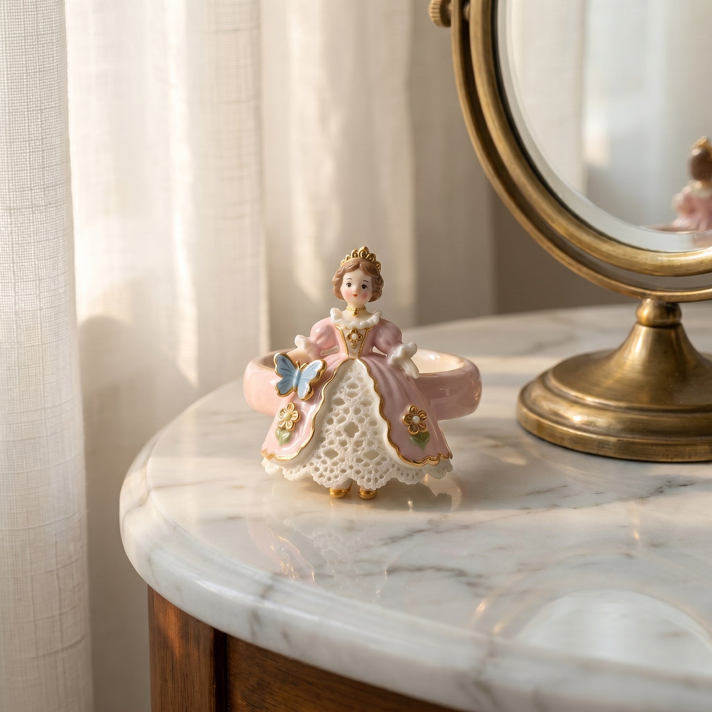 Pink Princess-Style Rings