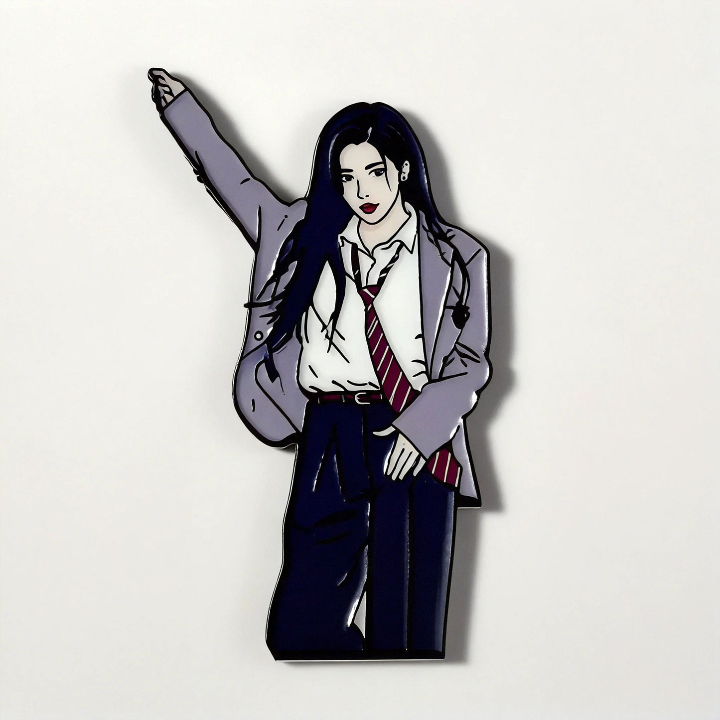 Cool Lady Suit Fridge Magnet