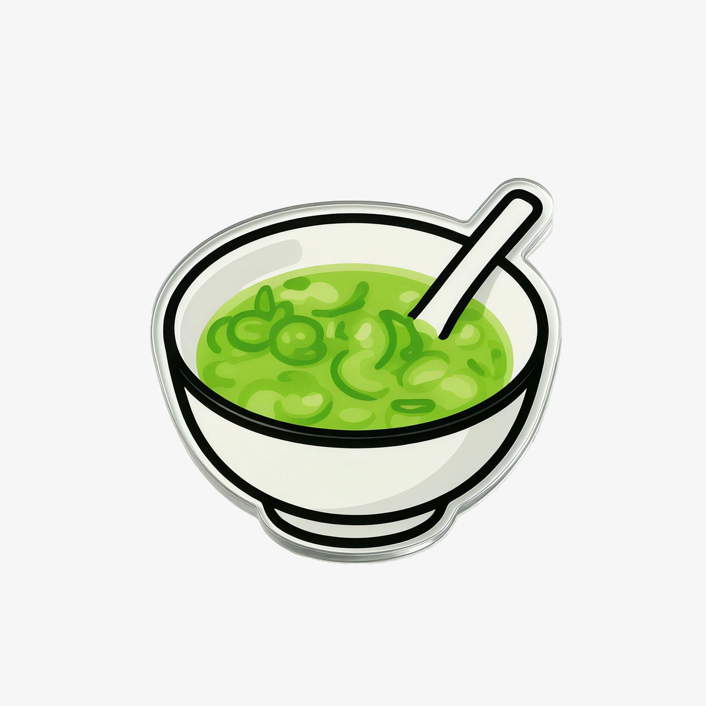 Loofah Soup Fridge Magnet