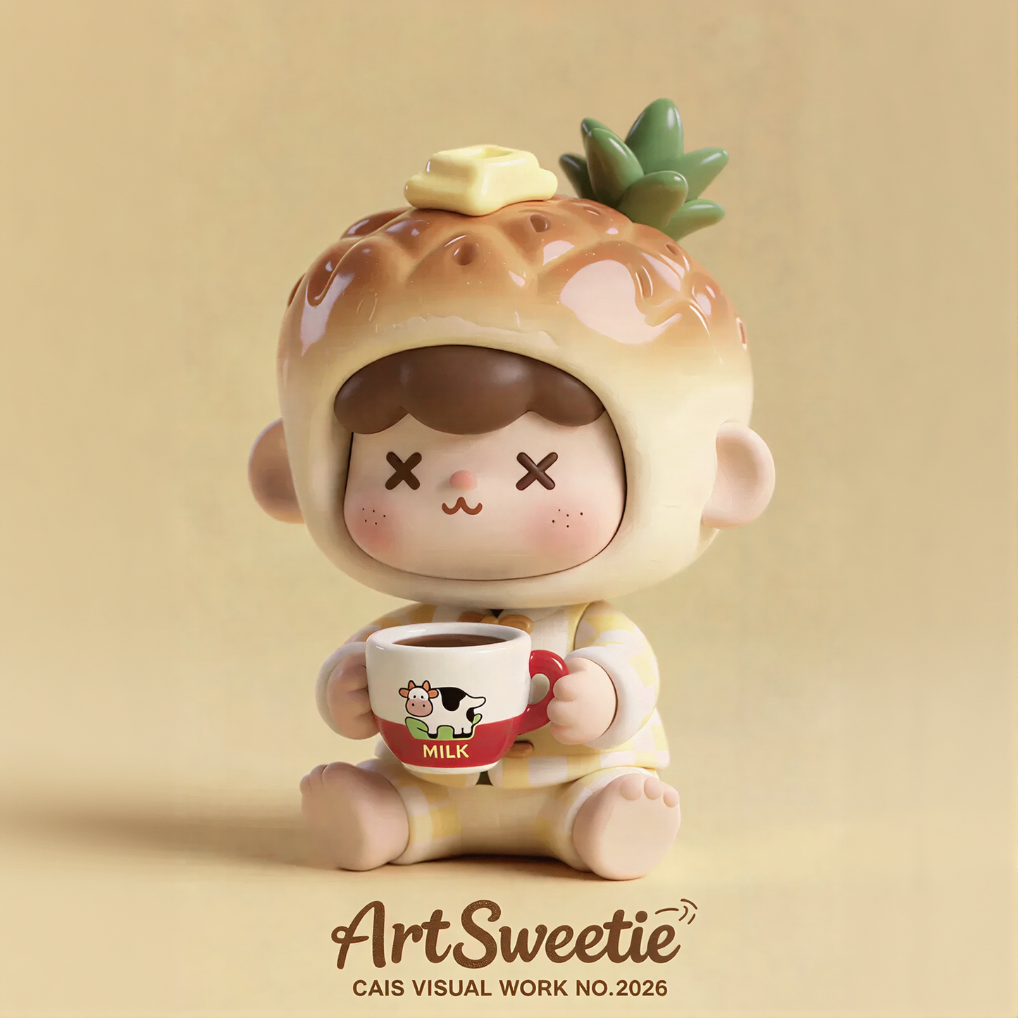 Pineapple Shape Cute Figurines