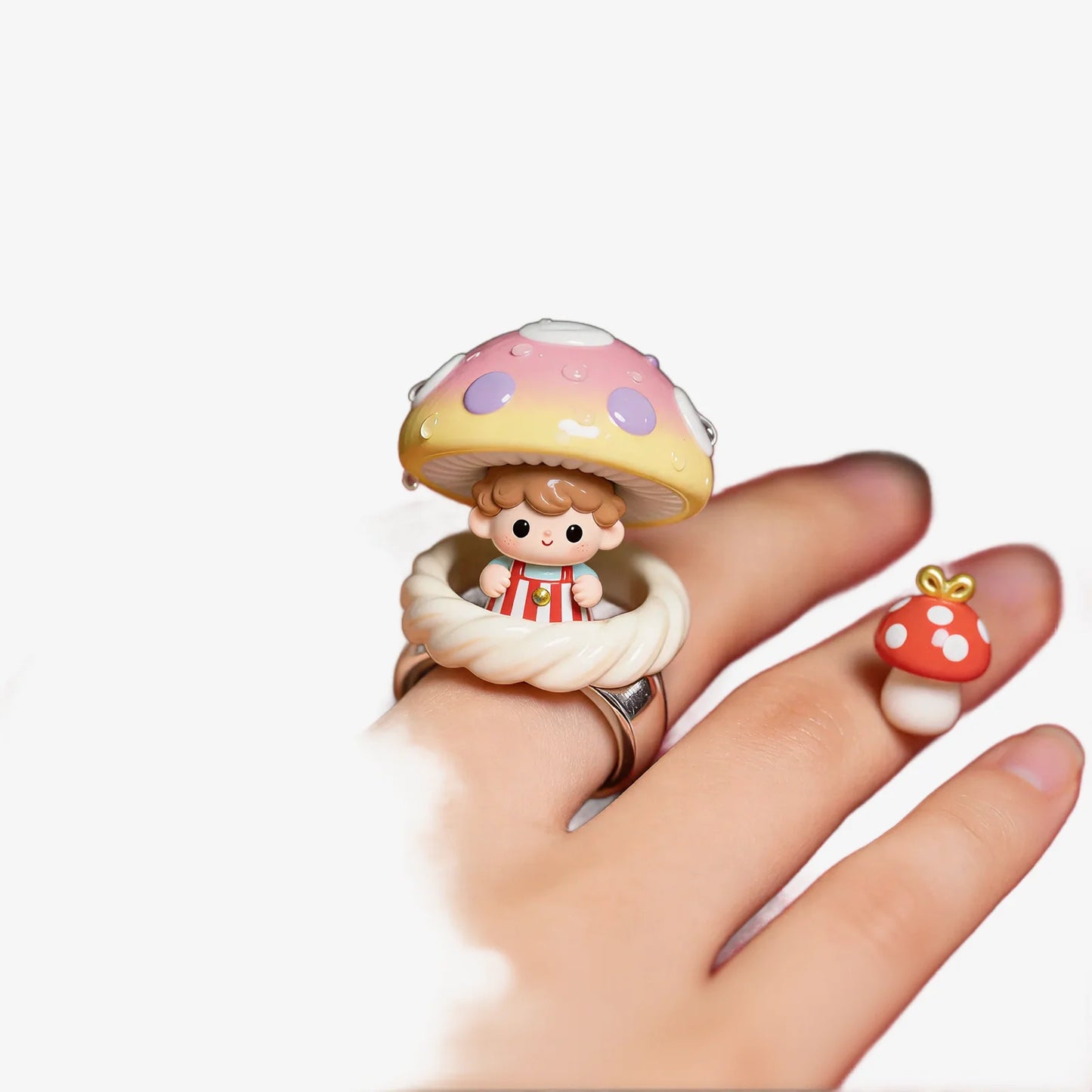 Mushroom Cute Rings