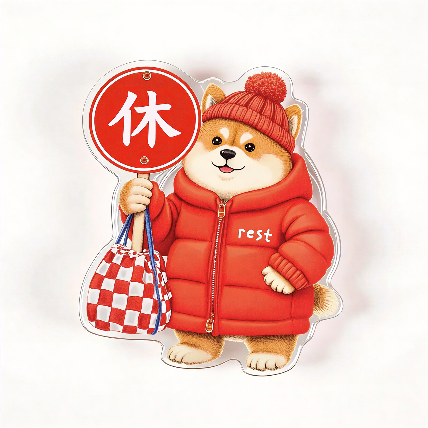 Cute Dog Casual Style Phone Grip Stand