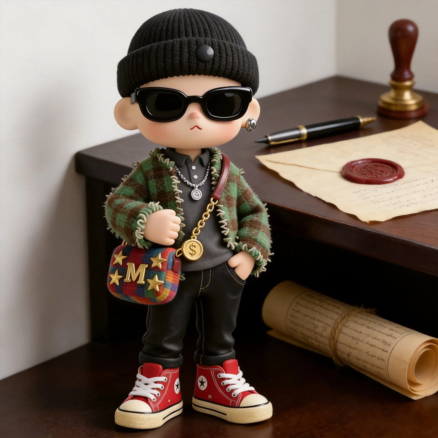 Trendy Street Style Figurine