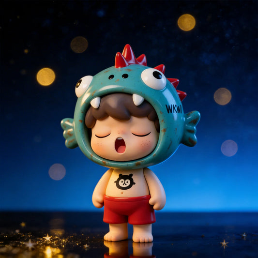 Cute Little Monster Figurine
