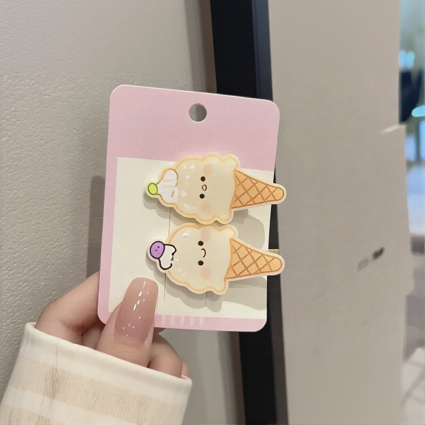 Cute Ice Cream Hair Clip