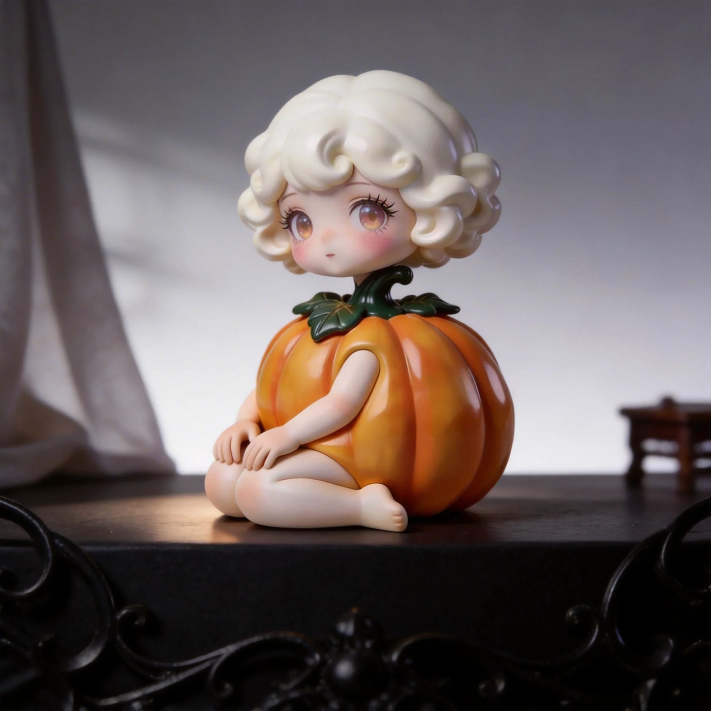 Pumpkin Baby Figurine