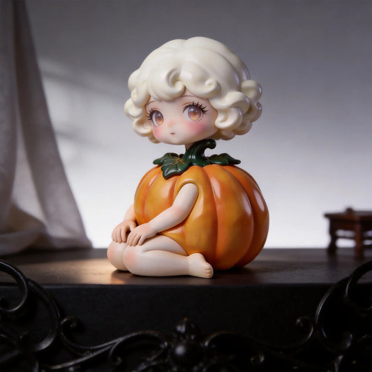 Pumpkin Baby Figurine