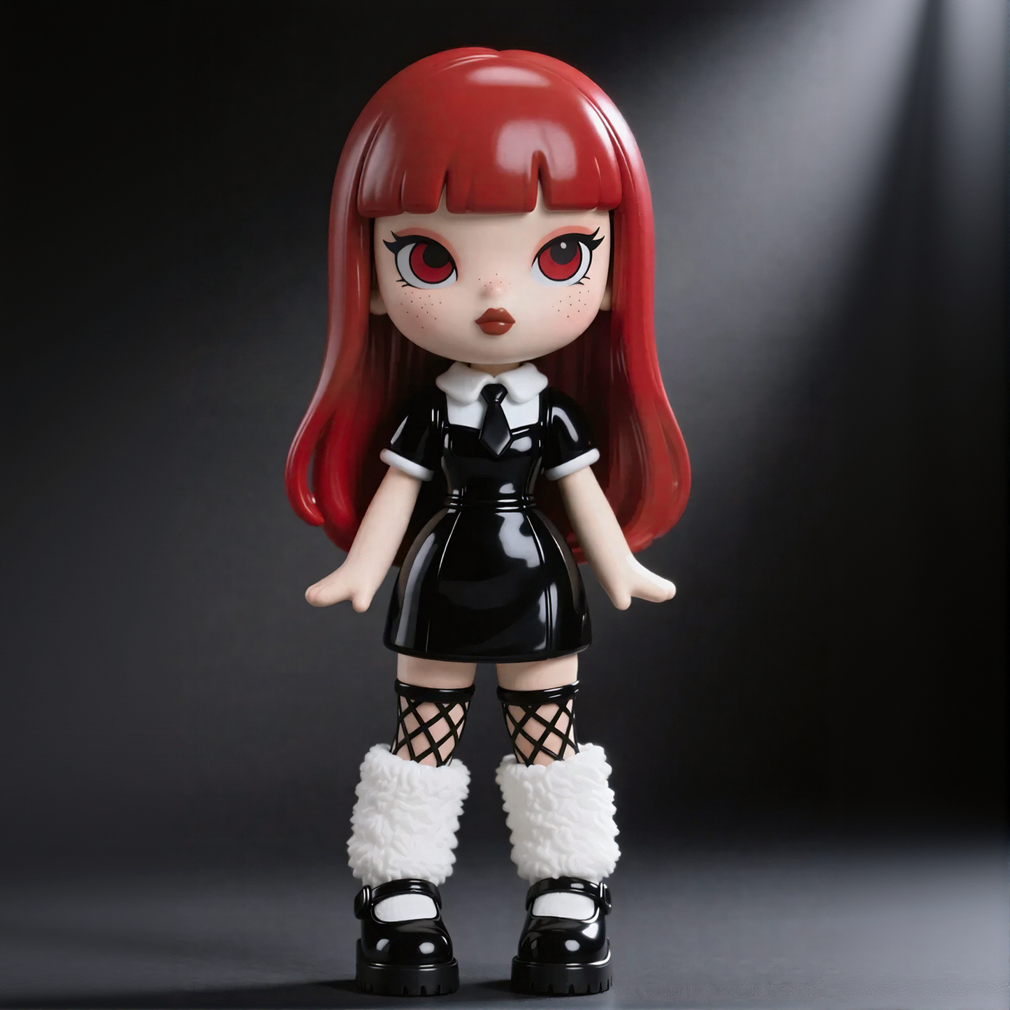 Red Hair Anime Figurine