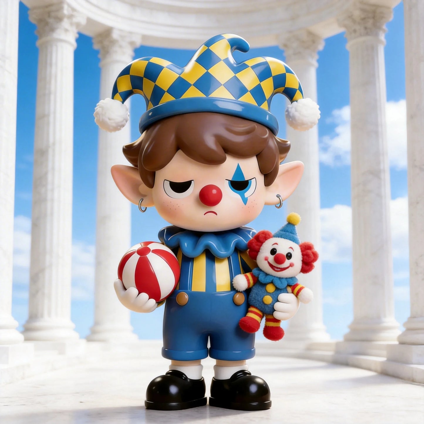 Clown Element Figurines
