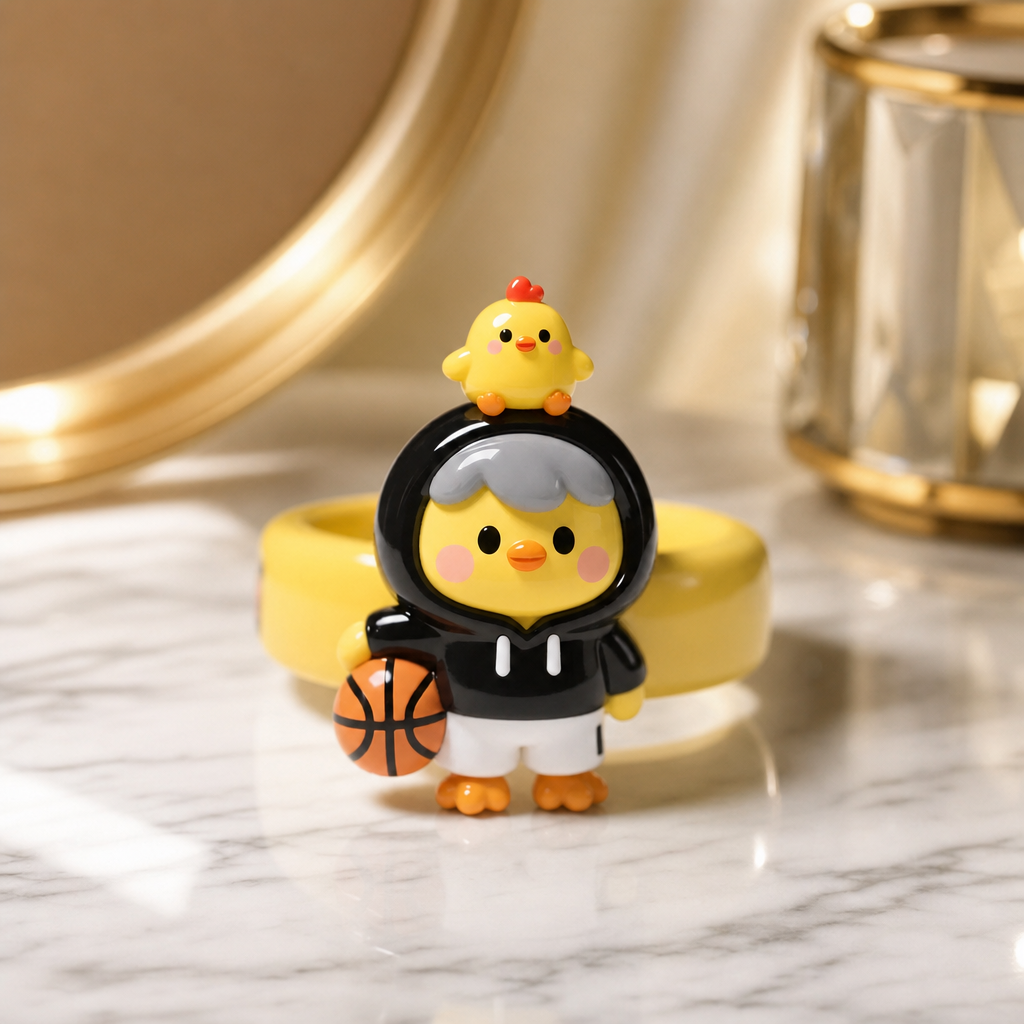 Basketball Chick Rings