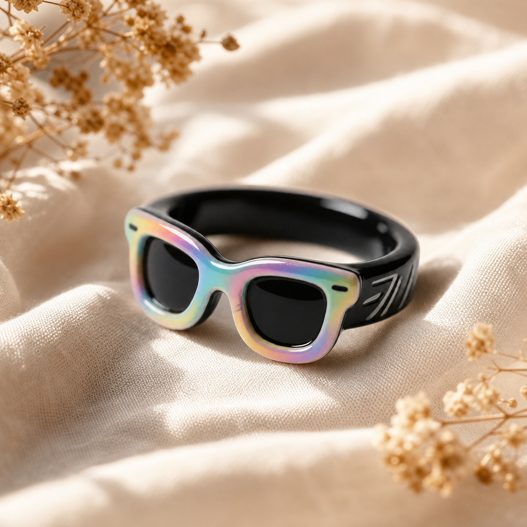 Y2K Hip‑hop Sunglasses Rings