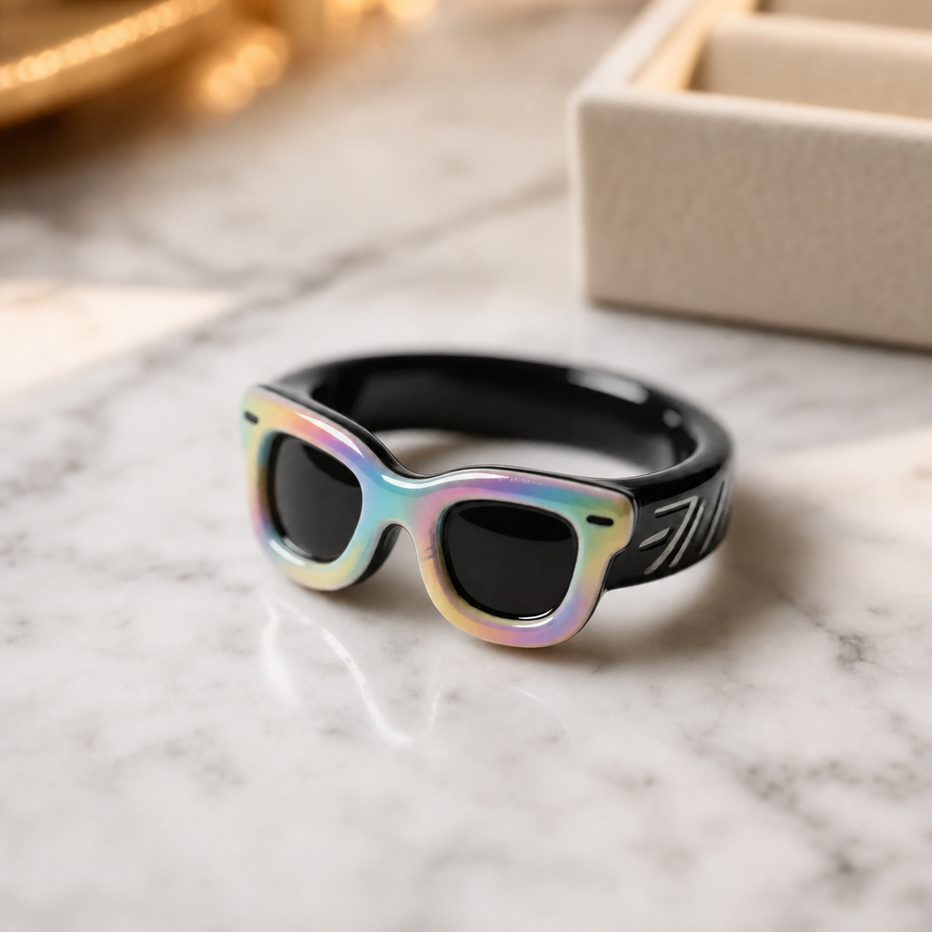 Y2K Hip‑hop Sunglasses Rings