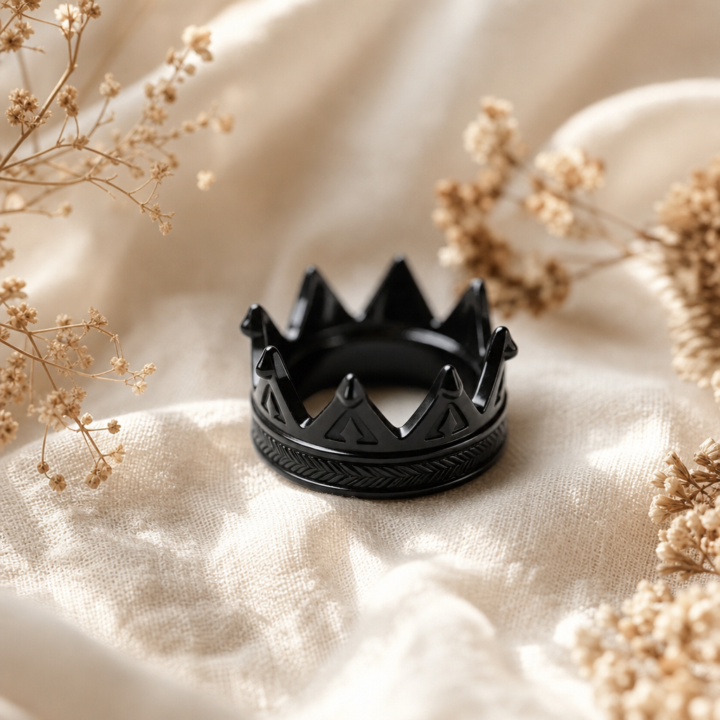 Gothic Crown Rings