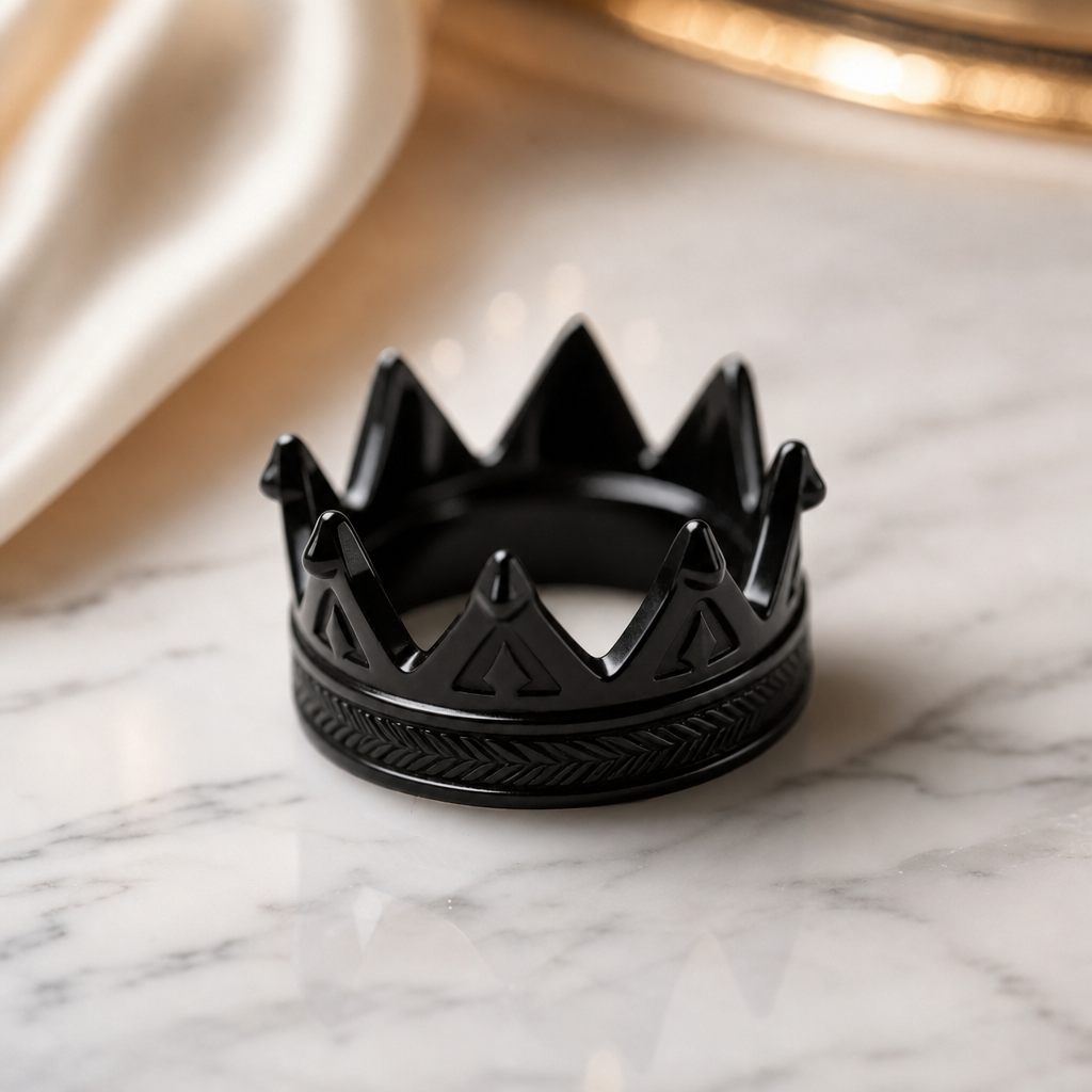 Gothic Crown Rings