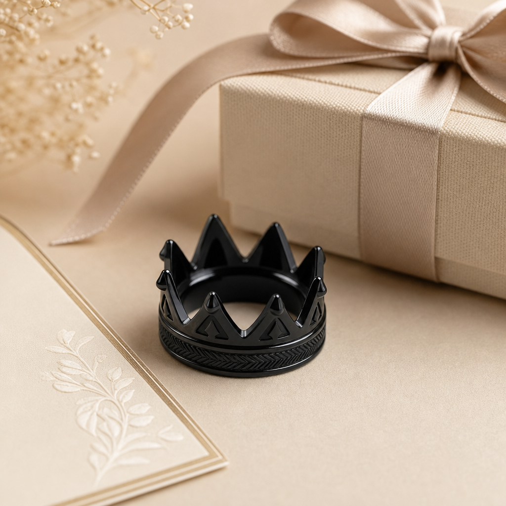 Gothic Crown Rings