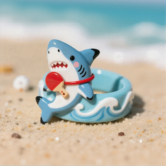 Ocean Shark Rings
