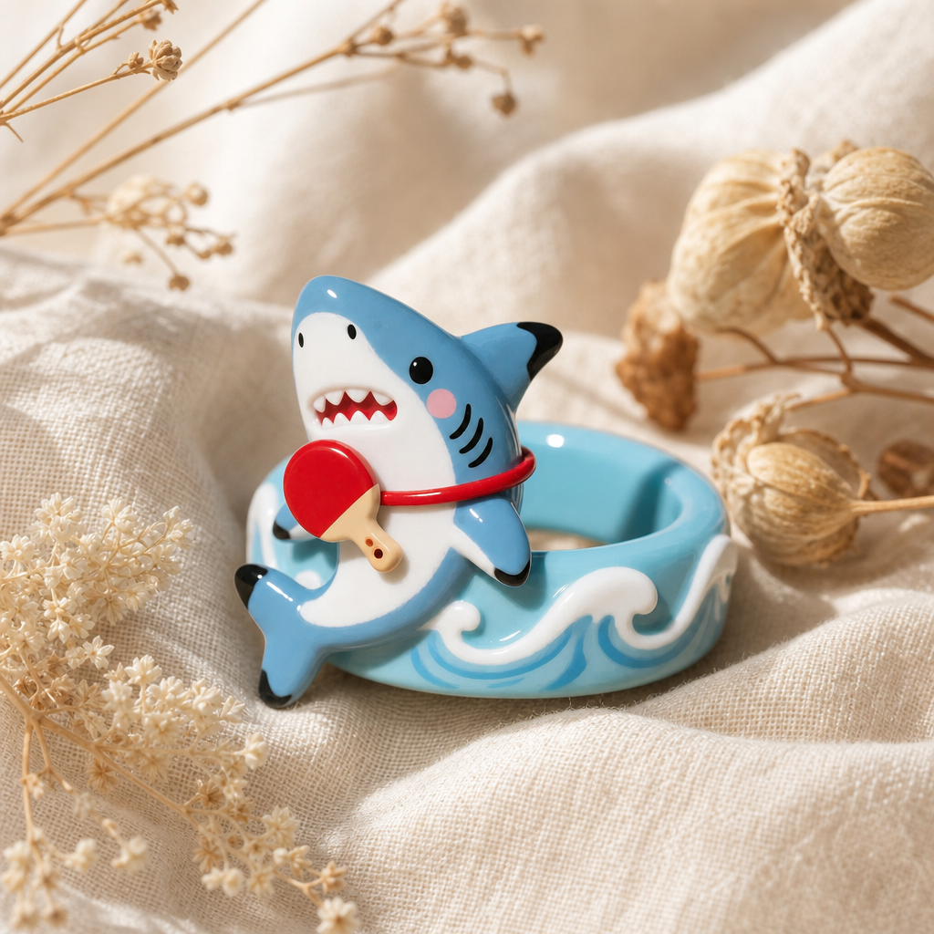 Ocean Shark Rings