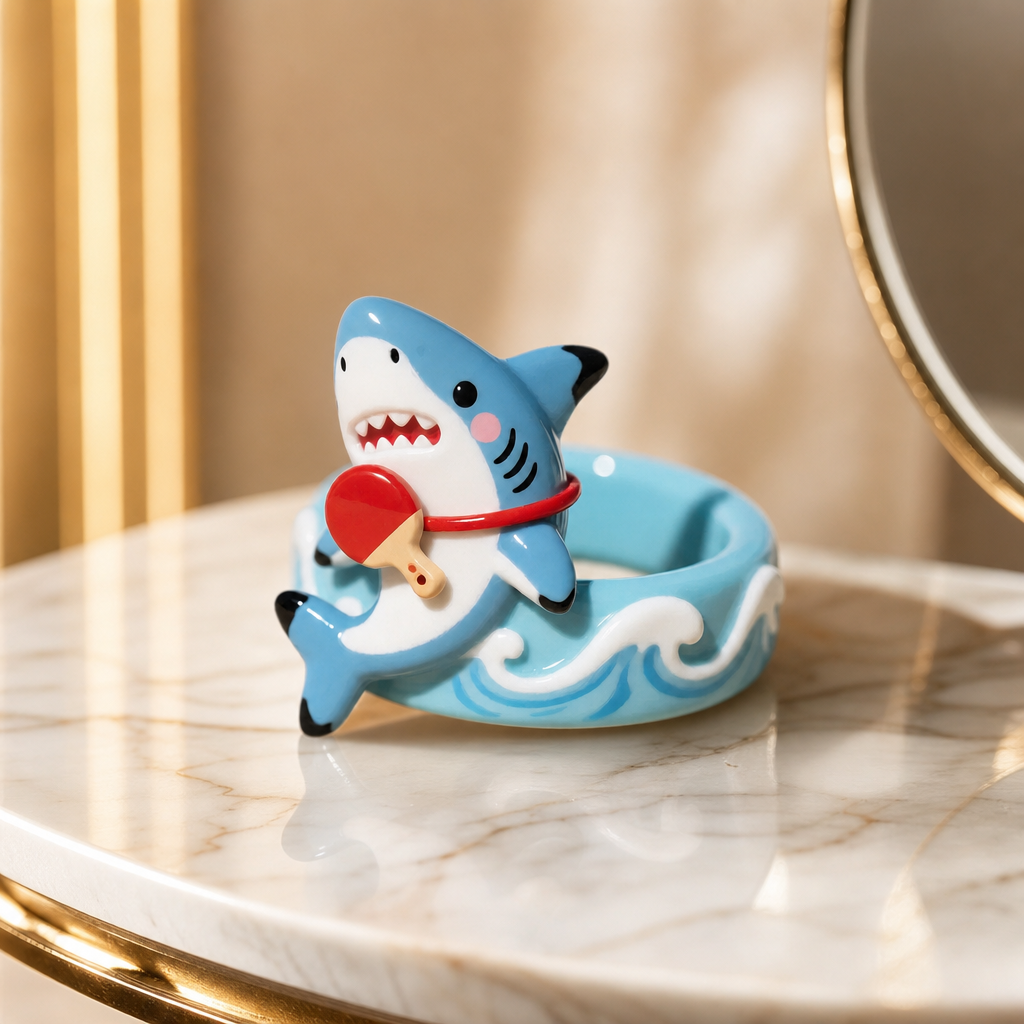 Ocean Shark Rings