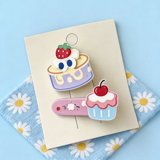 Cute Dessert Hair Clip