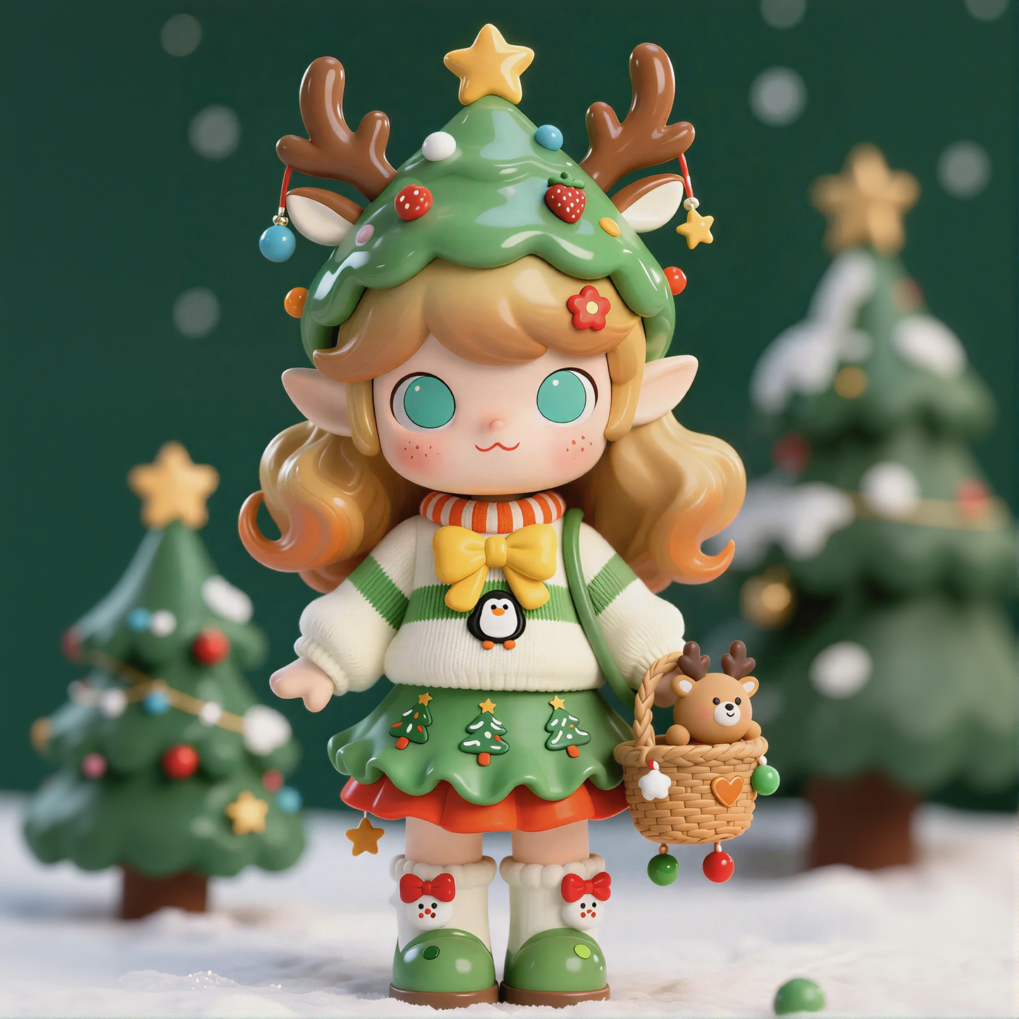 Christmas Elf Figurine