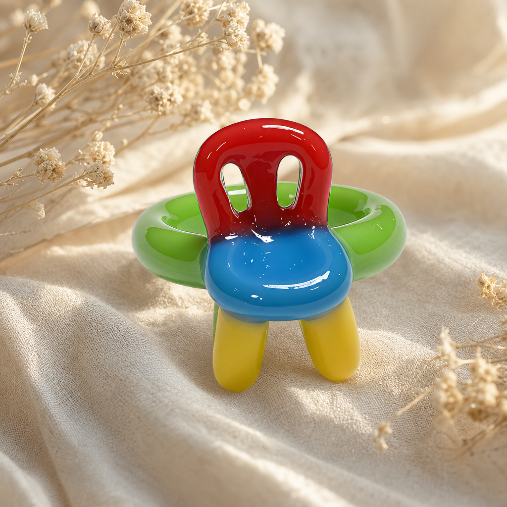 Colorful Chair Resin Rings