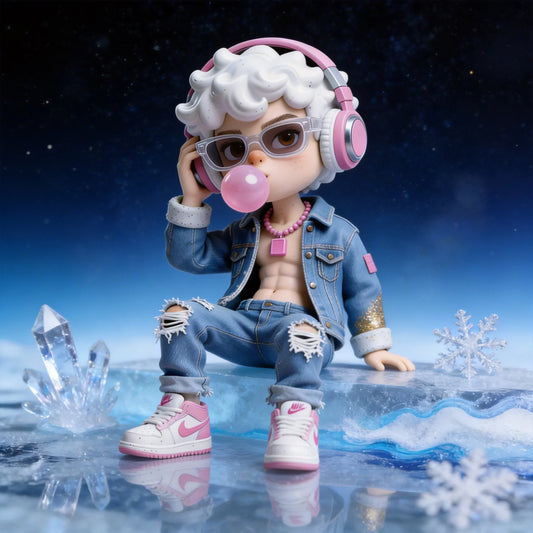 Trendy Bubble Boy Figurine