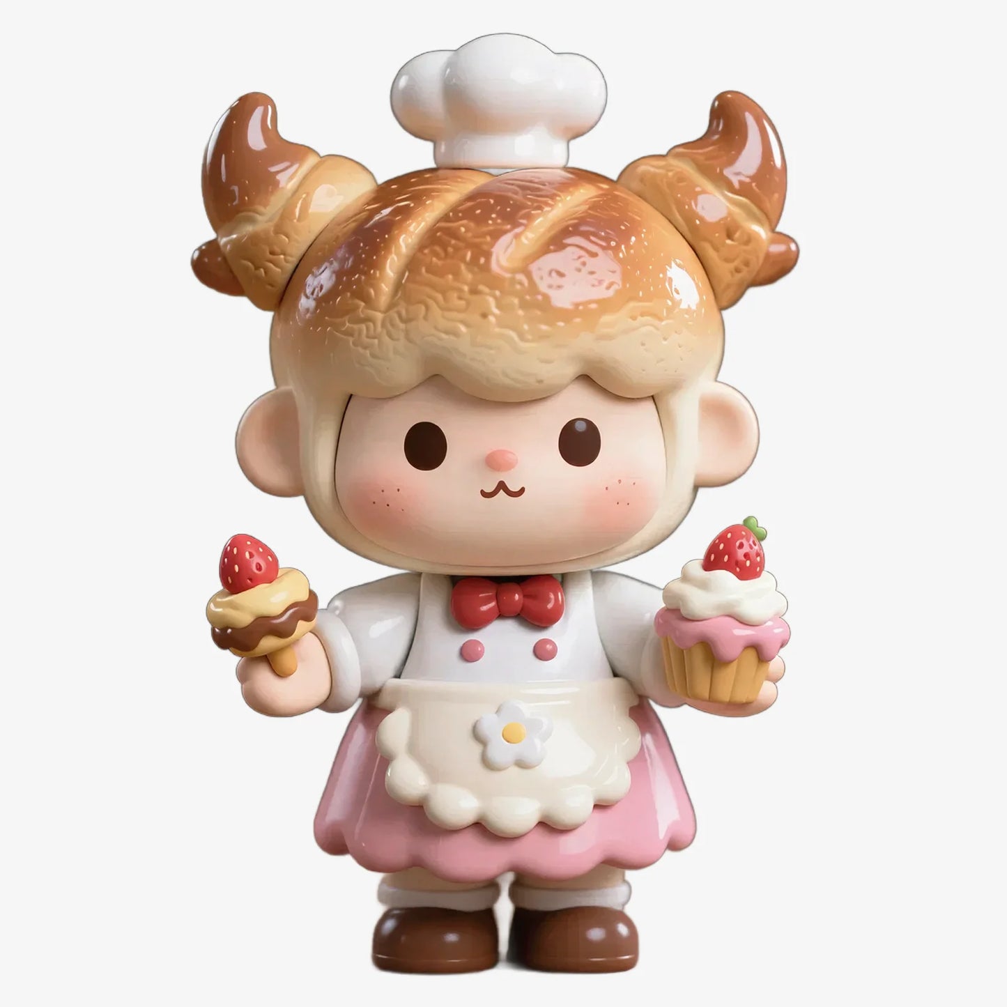Bread Dessert Cute Figurine
