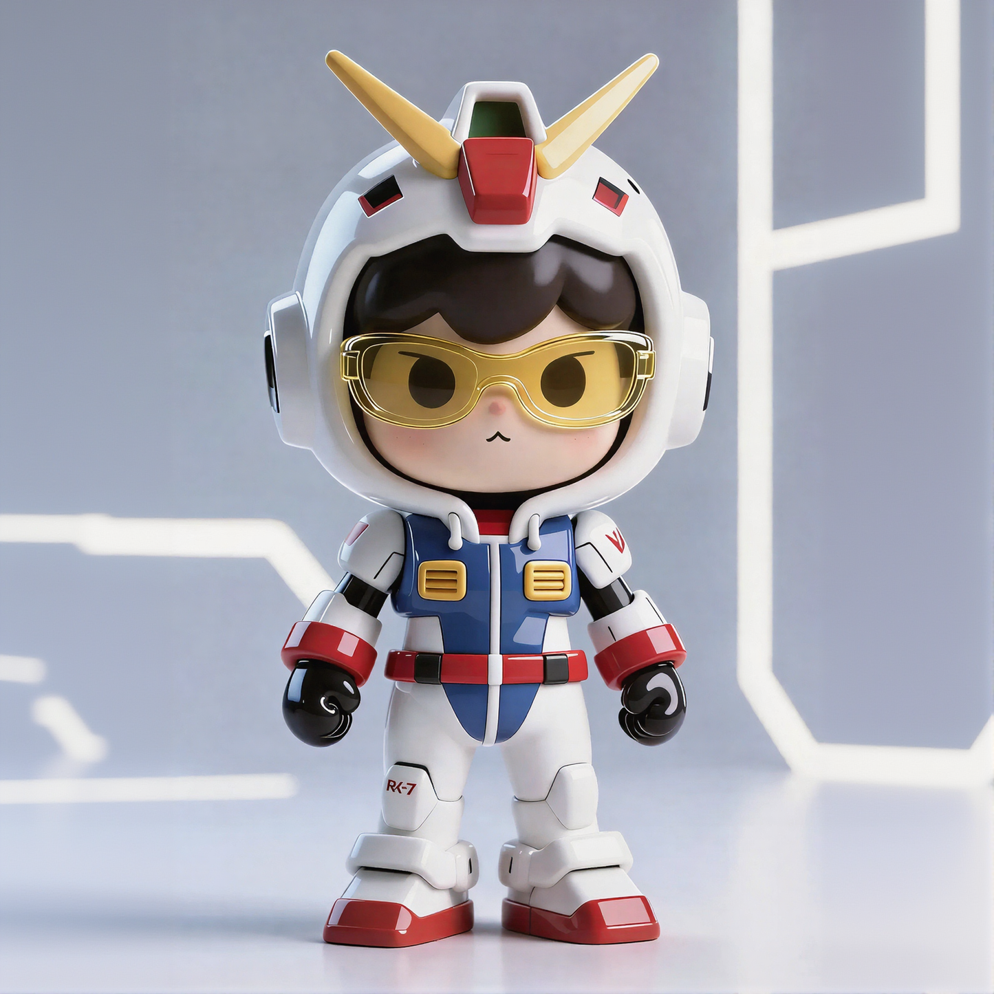 Mecha Style Cute Figurine