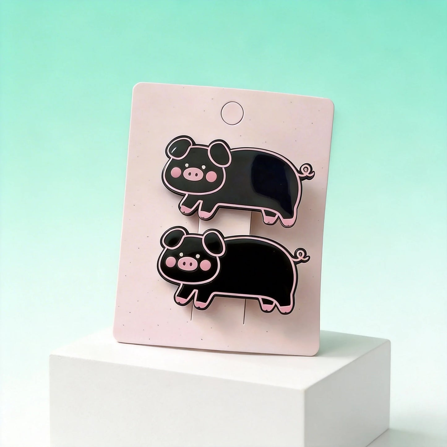 Cute Piggy Hair Clip