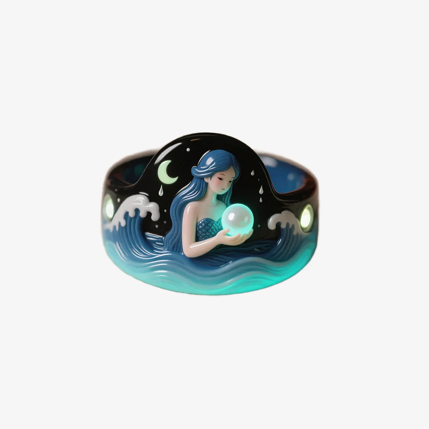 Mermaid Dreamy Night Rings