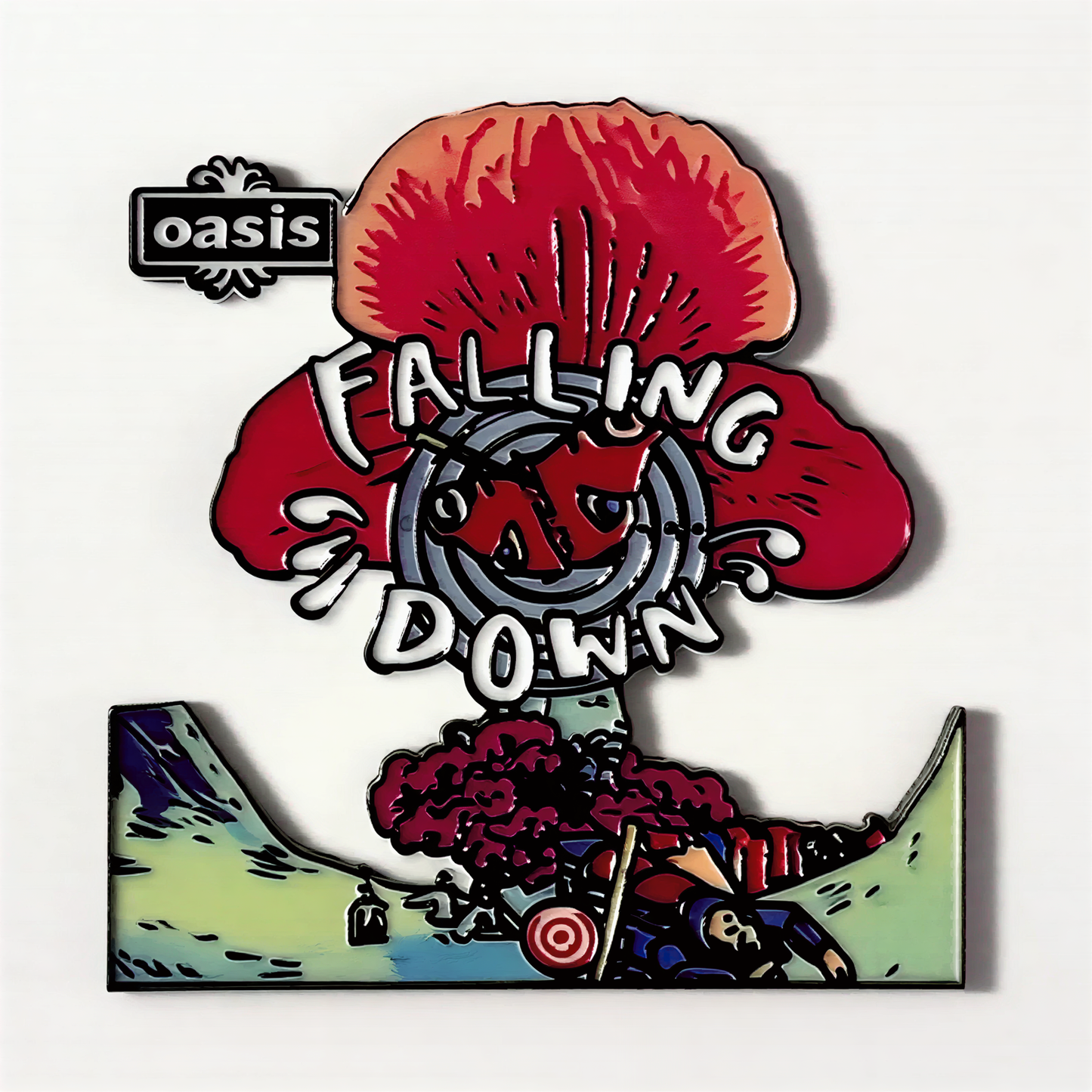 FALLING DOWN Creative Fridge Magnet