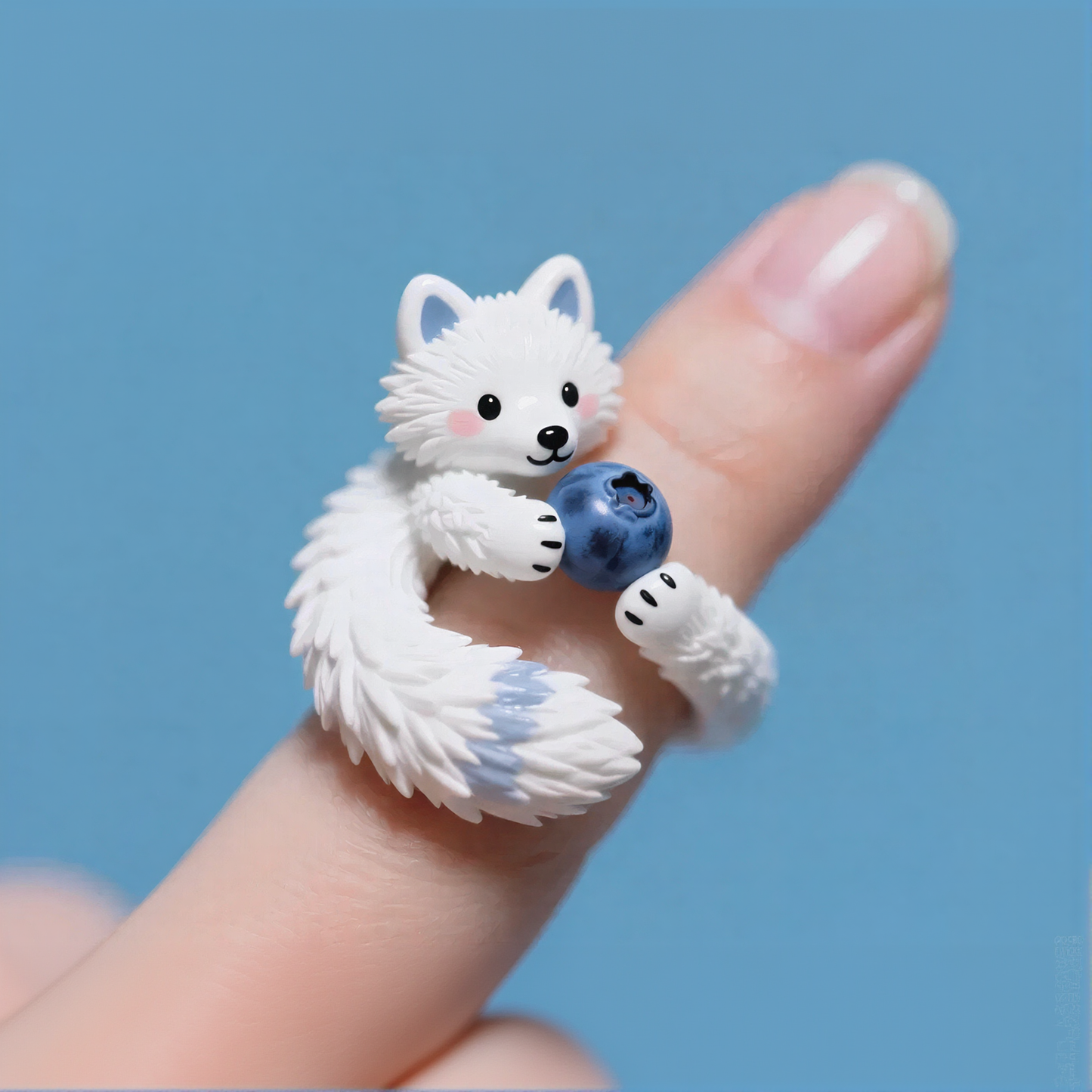 Cute Fox Blueberry Rings