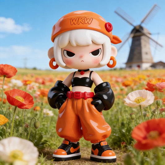 Trendy Hip-Hop Style Figurines