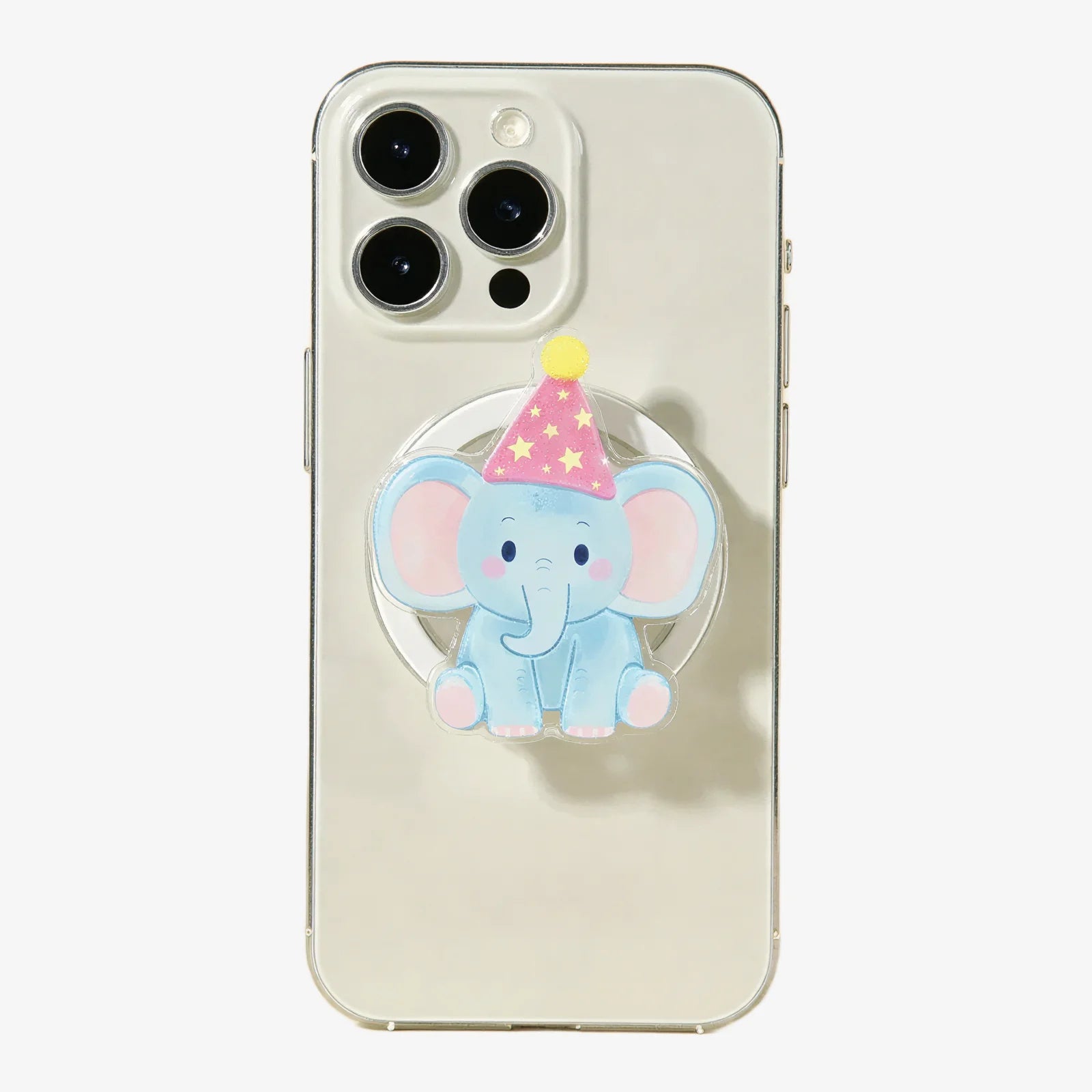 Cute Elephant Decor Phone Grip Stand