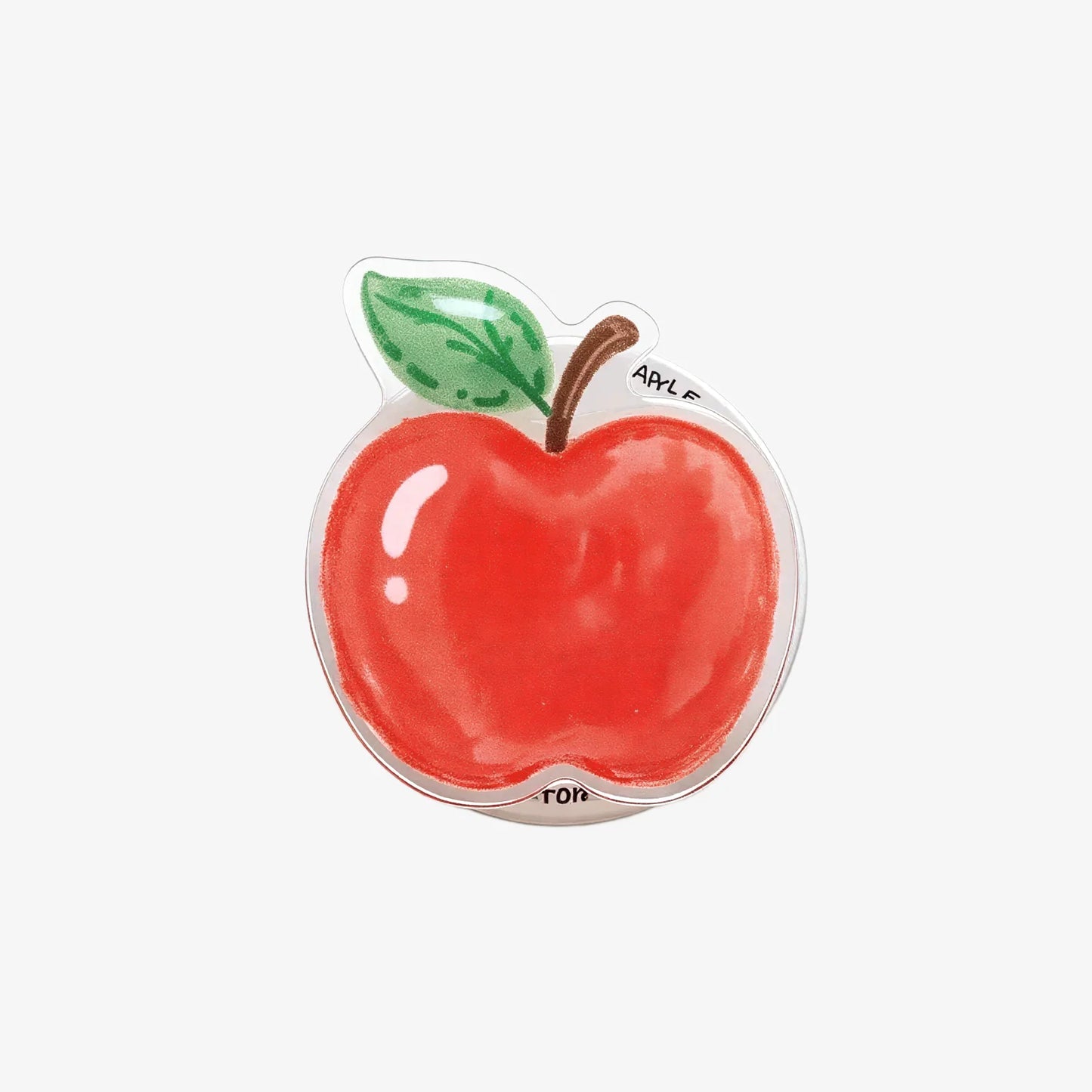 Cute Red Apple Phone Grip Stand