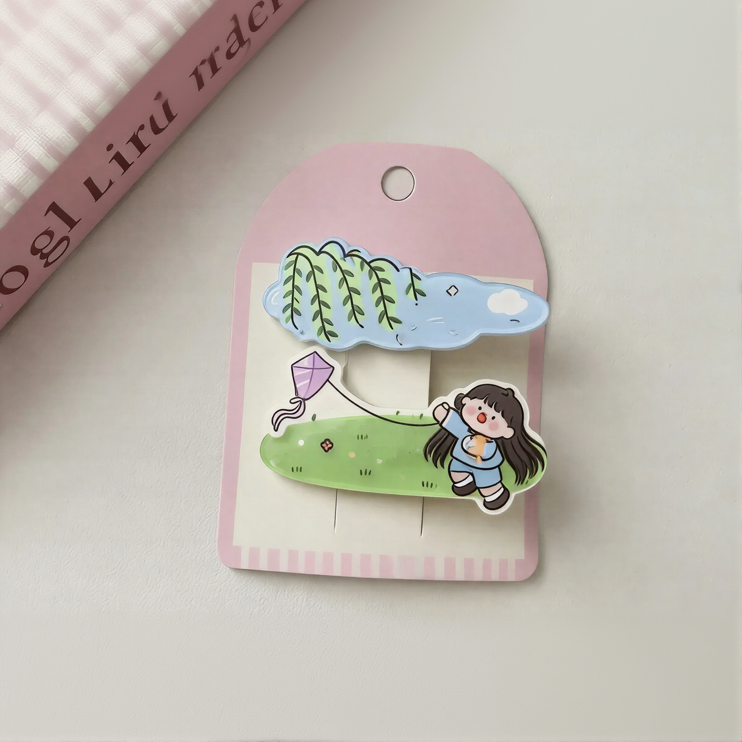 SpRings Kite Flying Hair Clip
